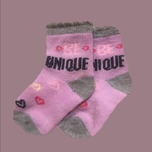 Baby Girl Unique Heart Design Socks